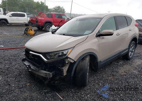 2019 Honda Cr-V Ex-L z USA, uszkodzony, nr VIN 2HKRW1H8XKH503630